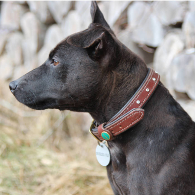 Halsung "STAR" Braun