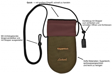 Treat Pouch „Quick“ olive-brown Treat Pouch „Quick“ olive-brown