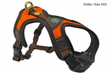 Dog Harness FOLLOW "Light" Orange-Brown Dog Harness FOLLOW "Light" Orange-Brown