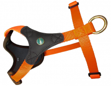 Hundeführgeschirr FOLLOW „START“ Braun-Orange