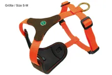 Hundeführgeschirr FOLLOW &bdquo;START&ldquo; Braun-Orange