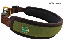 Halsung „FASHION" Oliv/Braun