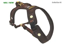 Hundeführgeschirr FOLLOW "Light" LICHTBLICK Braun &nbsp;&nbsp;NEU